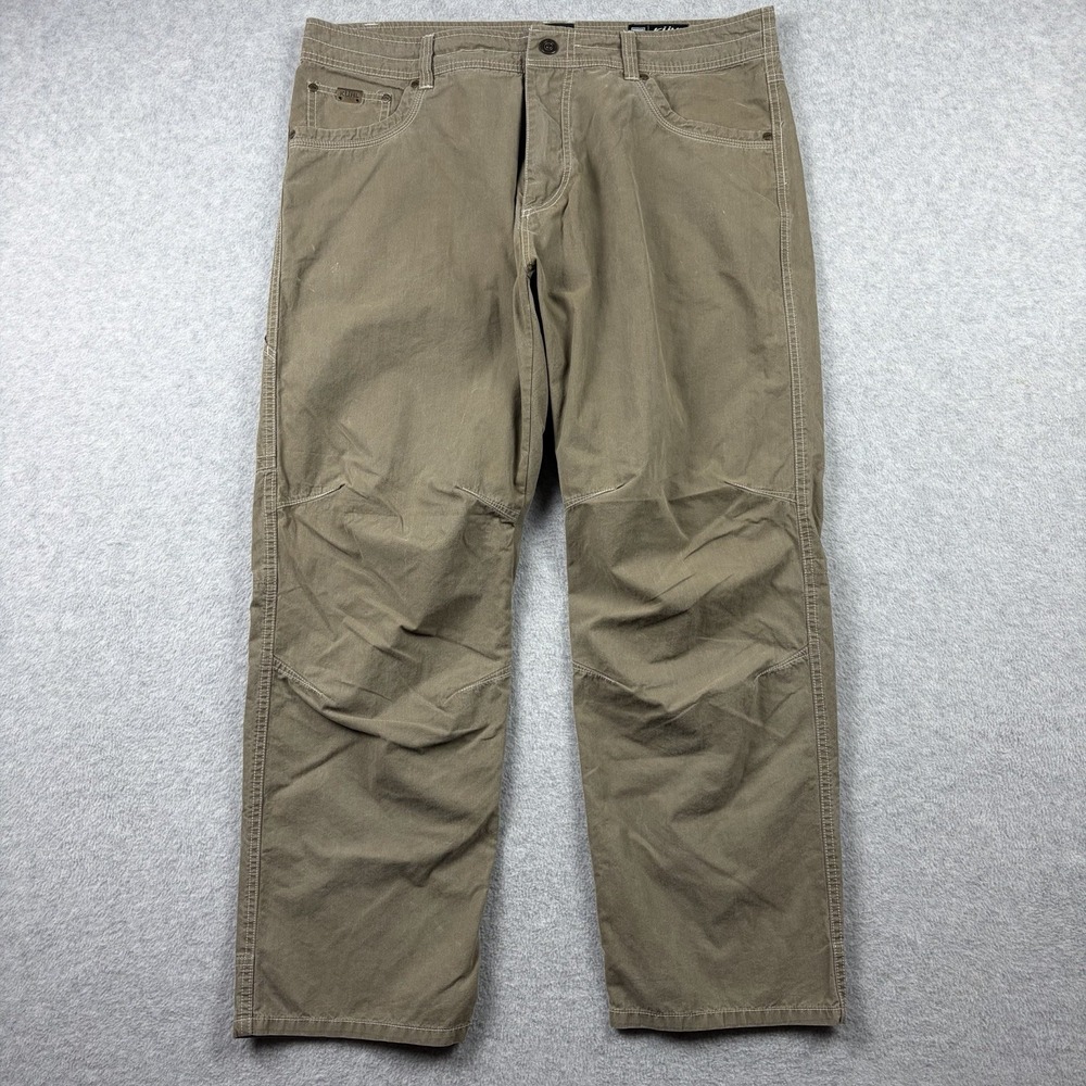 Kuhl Revolvr Pants Mens 38x30 Tan Outdoor Utility Stretch Performance Hiking